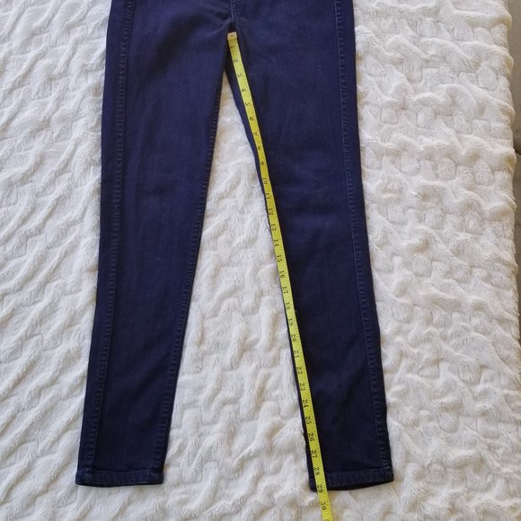 ✨HP✨ BLEULAB Detour Reversible Denim Leggings Size 25 Made In USA - Picture 5 of 16